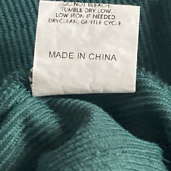 Unbranded Pants Women’s Size Small NWOT Excellent Green Flared 2 Front Pockets - Picture 12 of 13